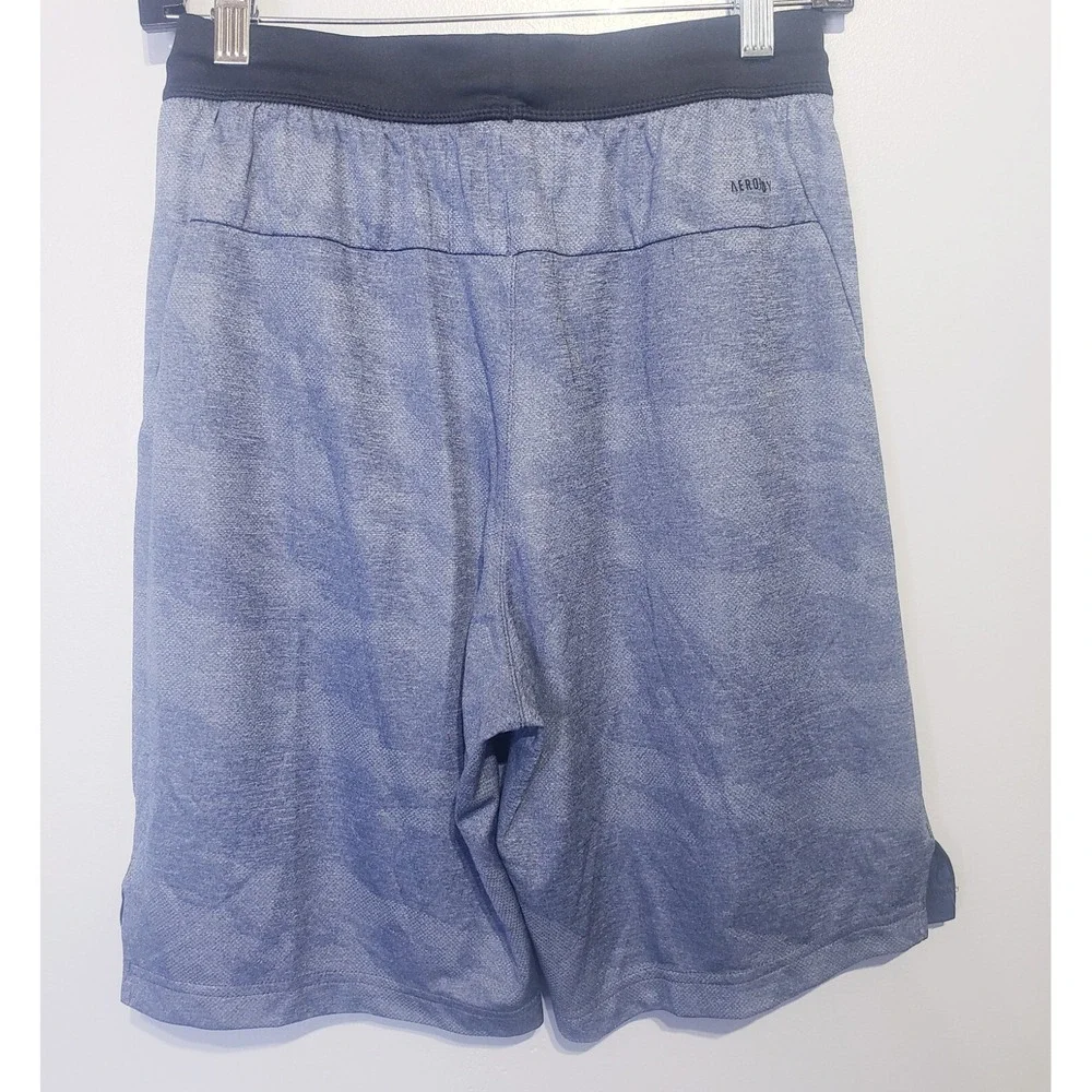 Adidas‎ Aeroready Size Small Mens Blue Athletic Shorts Casual Activewear